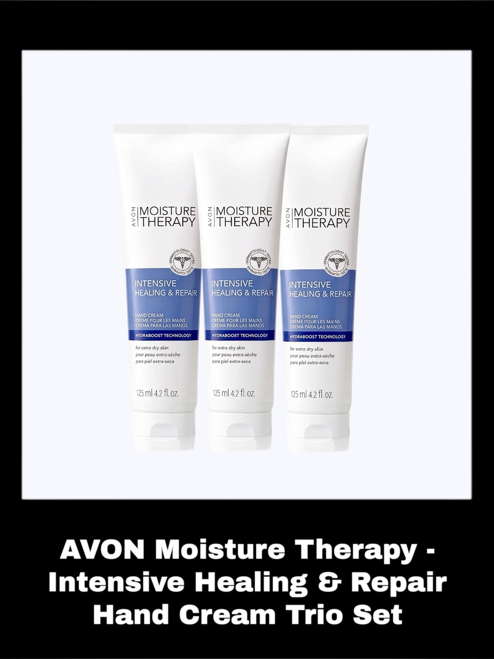 AVON Moisture Therapy - Intensive Healing & Repair Hand Cream Trio Set